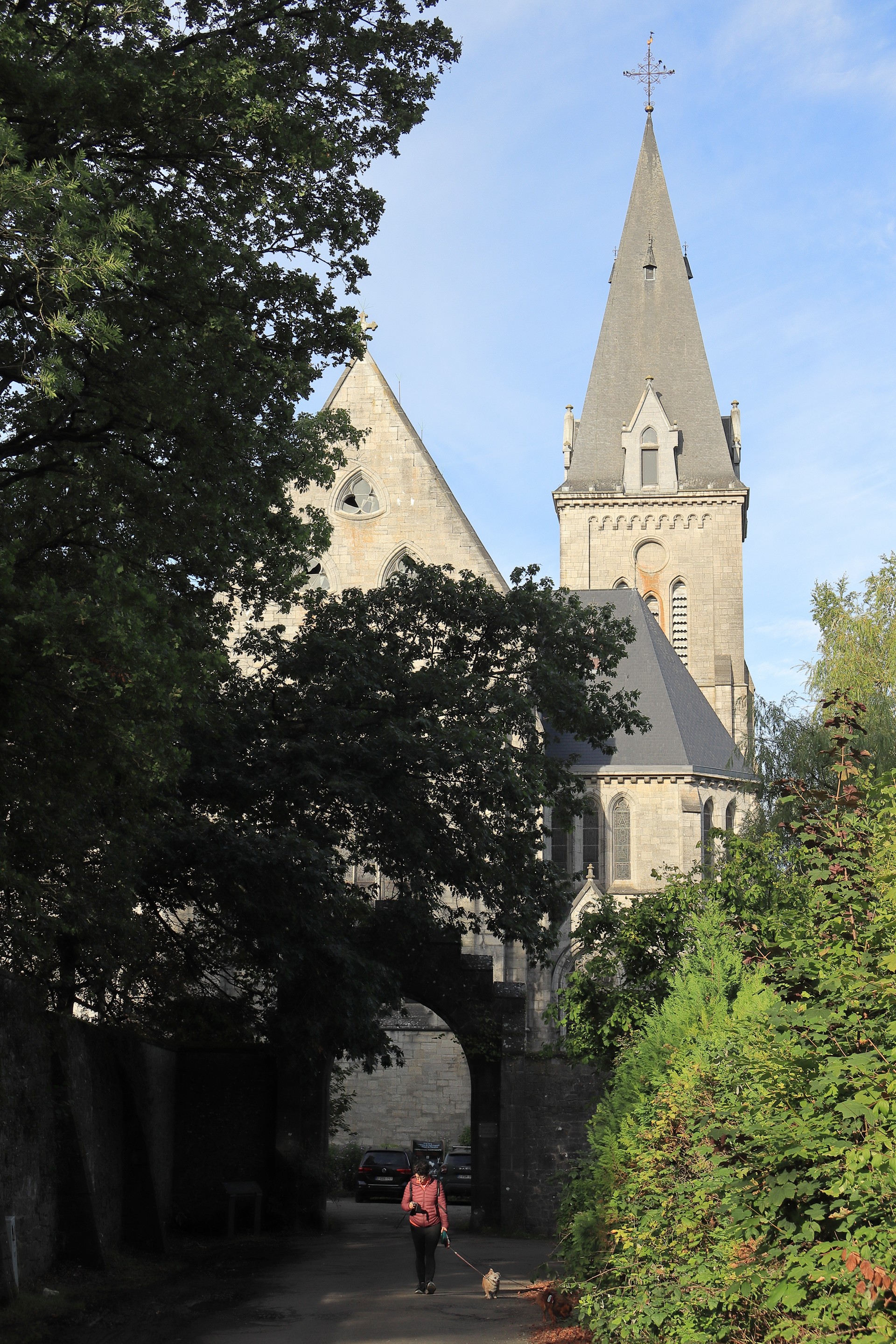 Sentier GR 129, abbaye de Maredret
